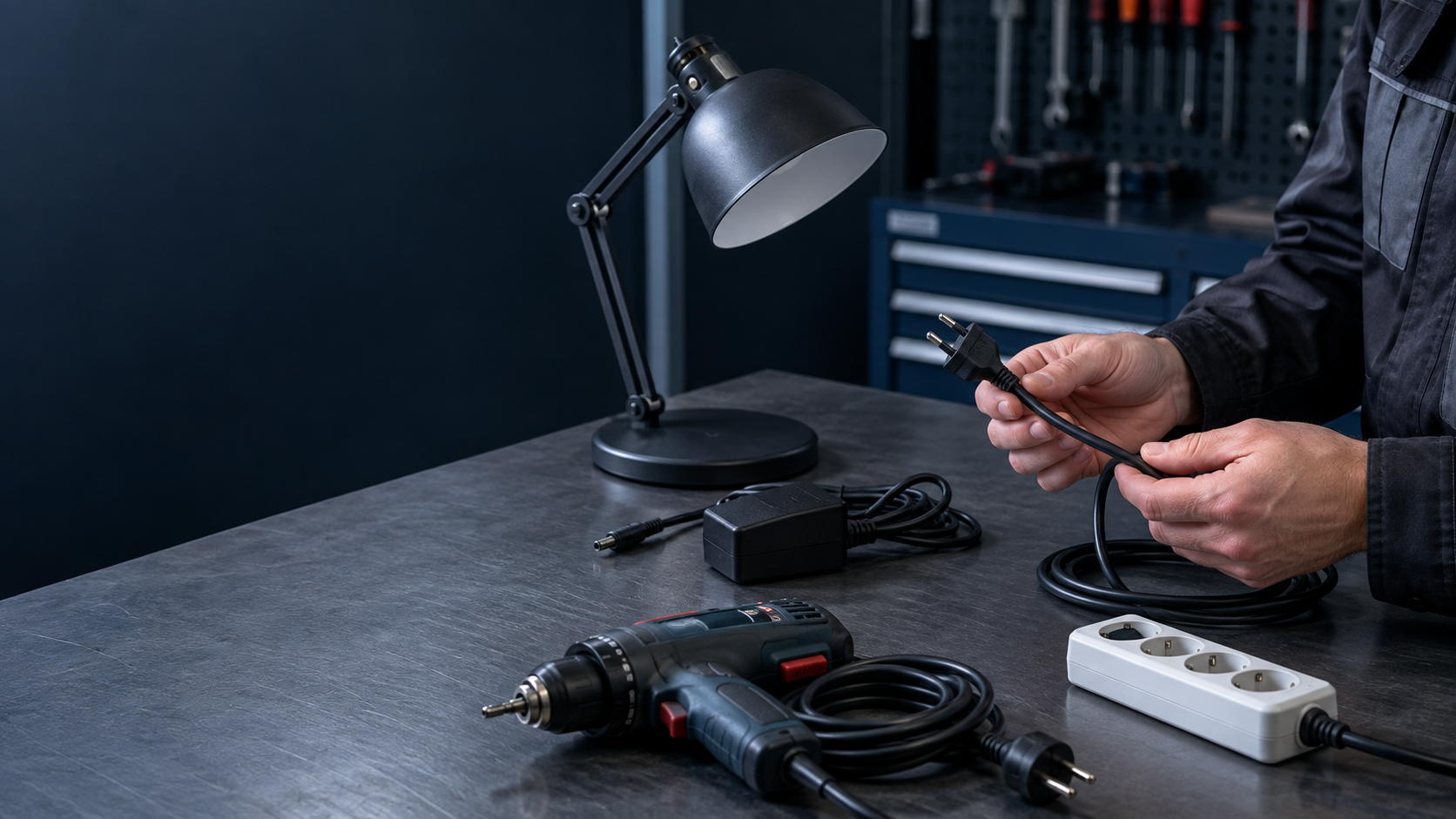 Elektrisches Betriebsmittel wird in der Werkstatt erfasst